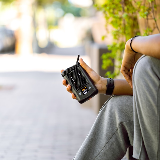 Person using a health tracking app on their phone